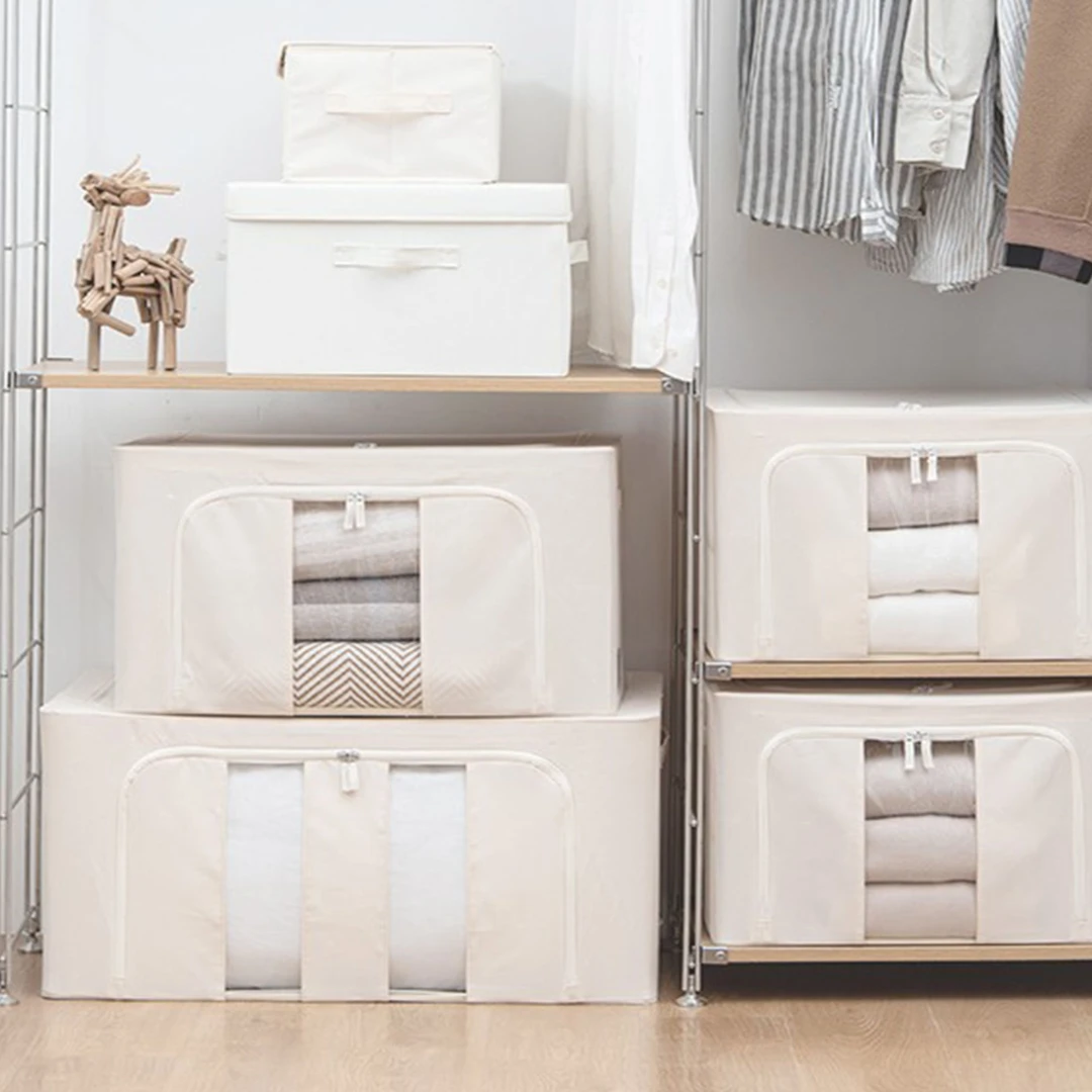 FL 66升 牛津布收纳箱 带钢架 质量好实用性强