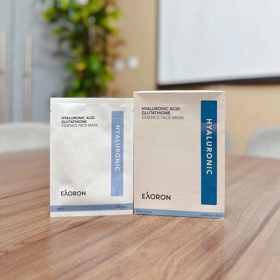 FL 澳容玻尿酸谷胱甘肽水光面膜  清爽易吸收  一盒5片