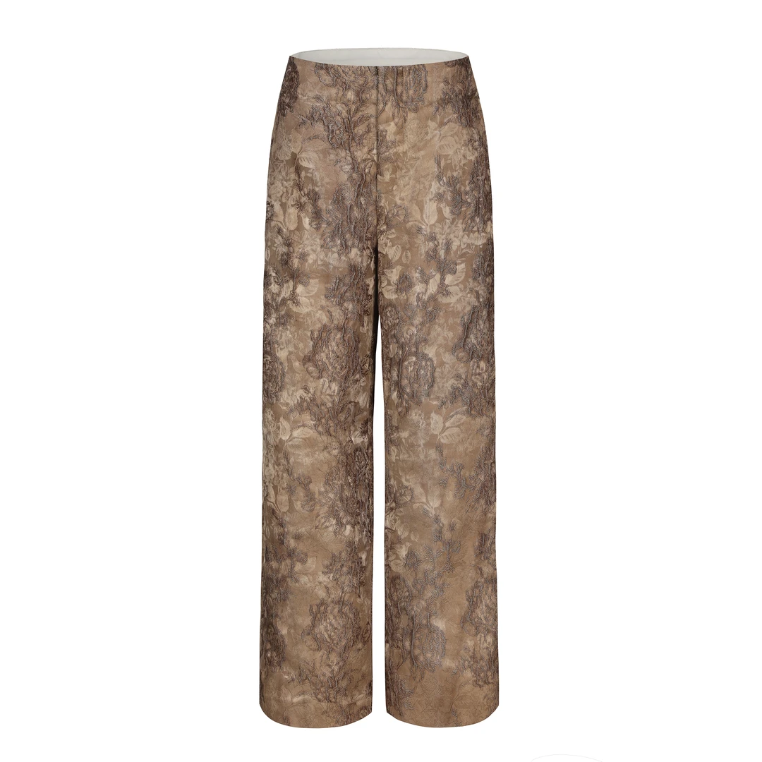 [鸢岘] 手工脏染西装裤