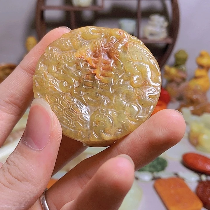 白玉菩提吊坠一一