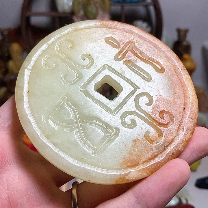 白玉菩提吊坠一一