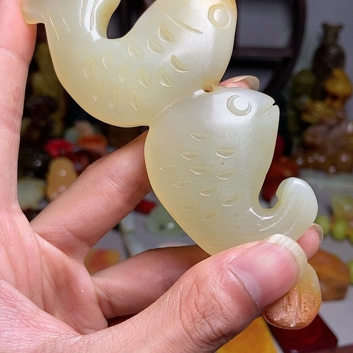 白玉菩提吊坠一一