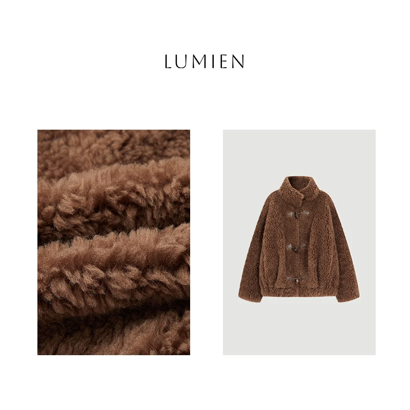 人造皮草 【李星儿 LUMIEN】皮毛一外套LX4KWW31