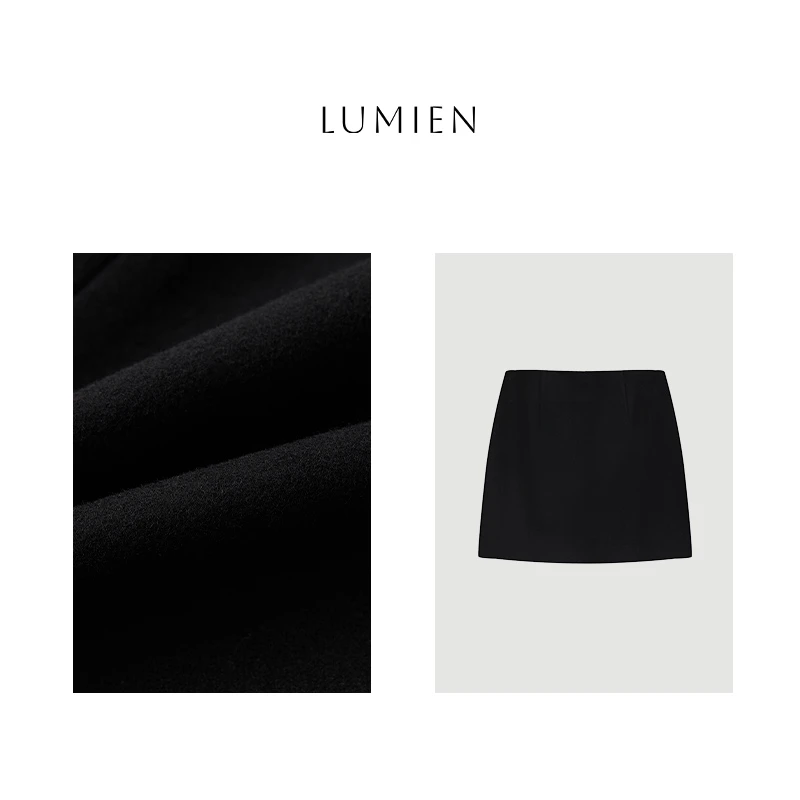 【LUMIEN】美式复古极简半裙LX4JQQ101
