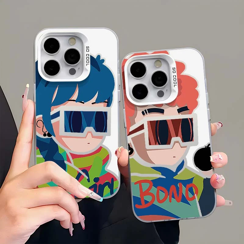 潮酷朋克情侣苹果15/14promax手机壳iPhone13华为荣耀vivo小米套