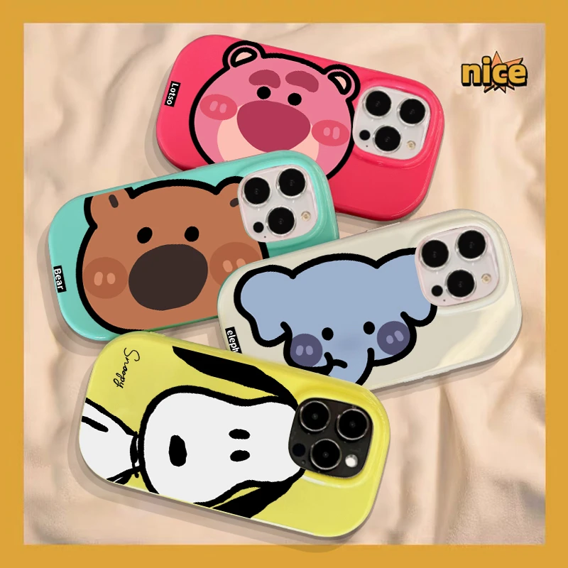 超萌可爱插画卡通适用15promax手机壳iPhone13苹果12/11新款14pro
