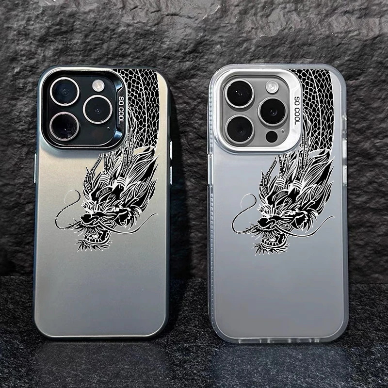 2024龙年适用苹果15promax手机壳iphone14新年13元气壳11/12国潮