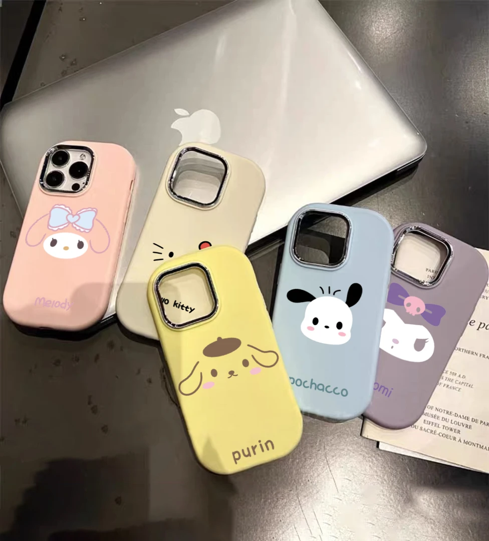 可爱卡通三丽鸥适用苹果15手机壳iphone13/14promax防摔12/11软壳