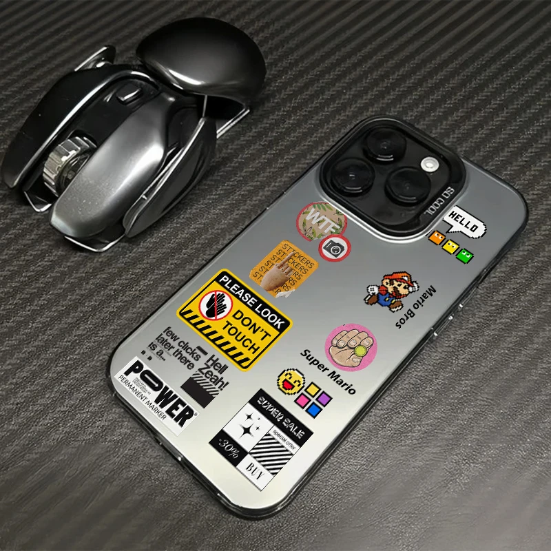 卡通马里奥适用iPhone15手机壳苹果14/13promax全包12可爱11潮牌x
