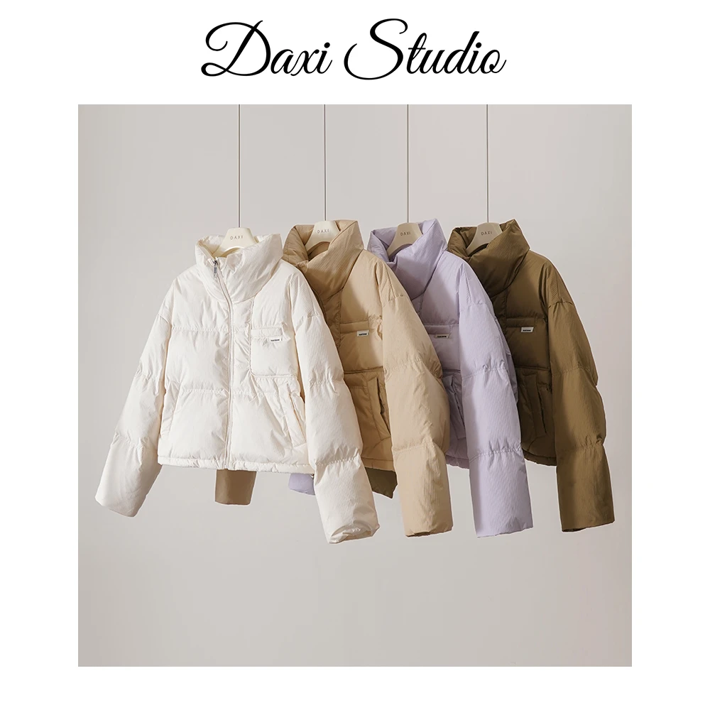 DX.DAXI【奶酪陷阱】韩版时尚休闲百搭羽绒服防寒保暖90白鸭绒外套