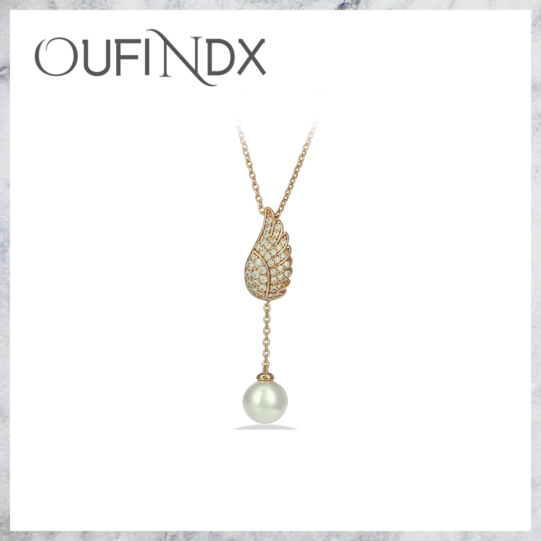 OF气质轻奢时尚个性优雅精致灵动百搭小众简约项链~8693