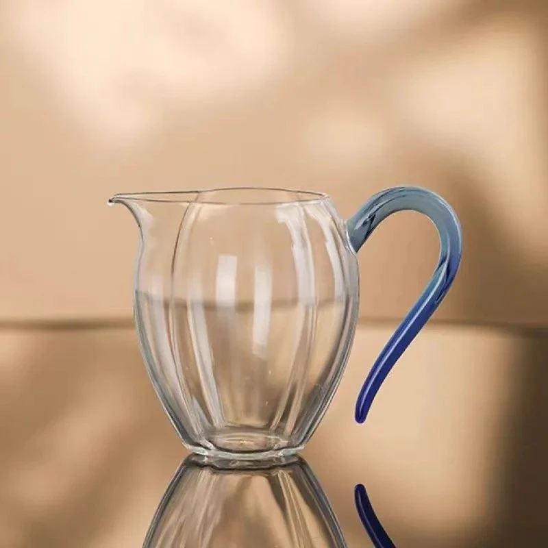 晶彩瓜礼茶海透明耐热公道玻璃高档功夫公杯加厚新款轻奢网红