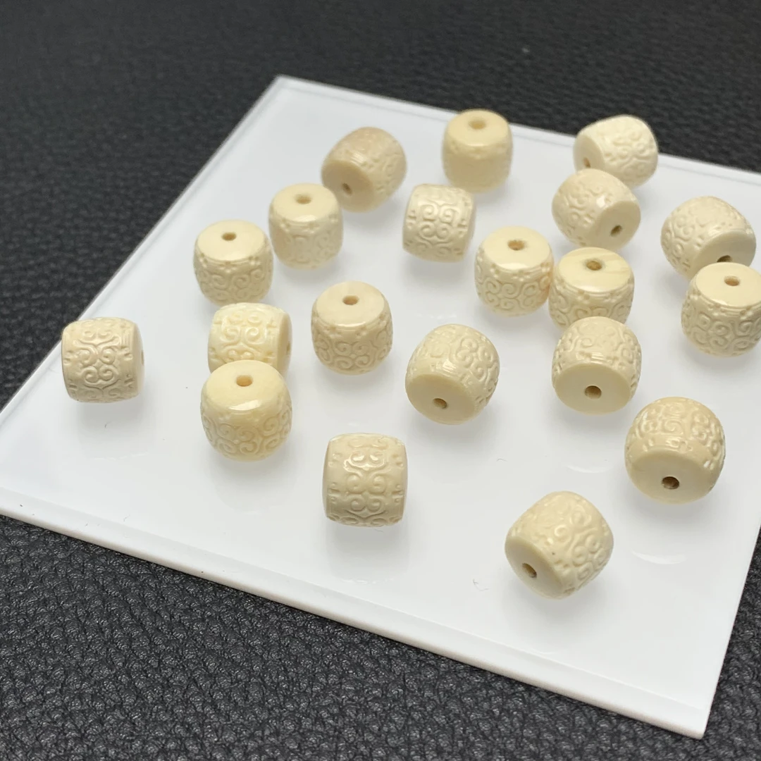 「戴琴珠宝」FR4858-猛犸回纹珠配件（多样性发其一）