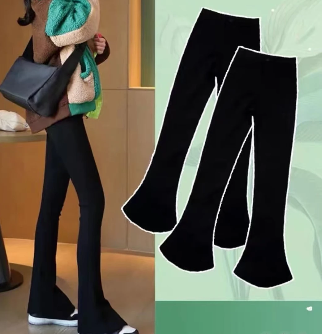 彤彤家新款253011加绒马蹄裤