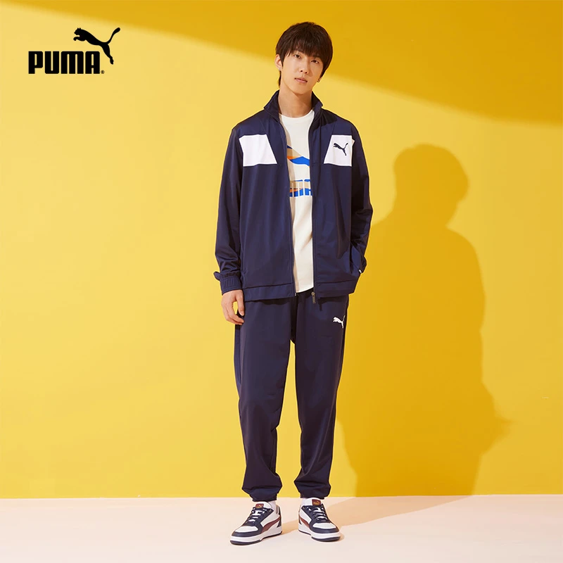 PUMA彪马官方 春夏户外长袖时尚运动套装 TRICOT SUIT 583602