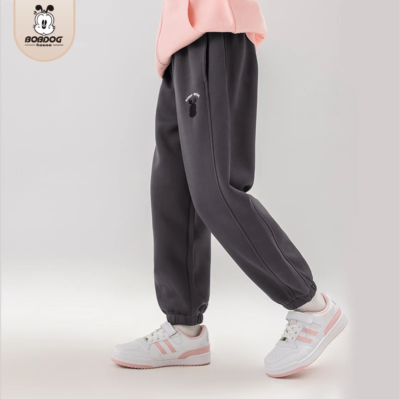 BOBDOGHOUSE中大童秋季新款百搭卫裤休闲洋气时尚裤子BX3DDK118