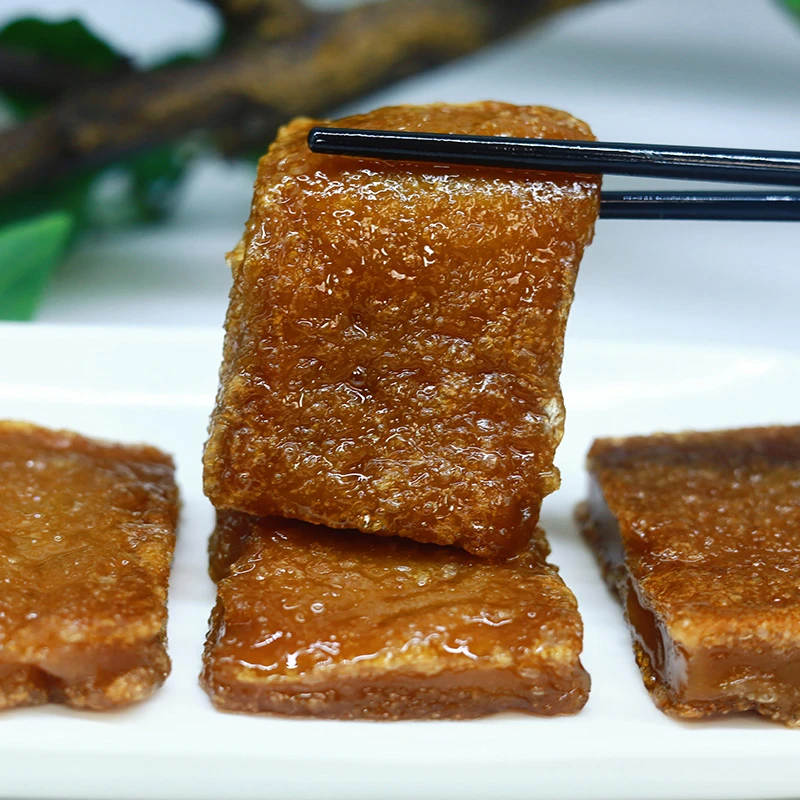 客乡品梅州特产五华客家甜粄软糯香甜黄糖粄年糕甜品传统糕点