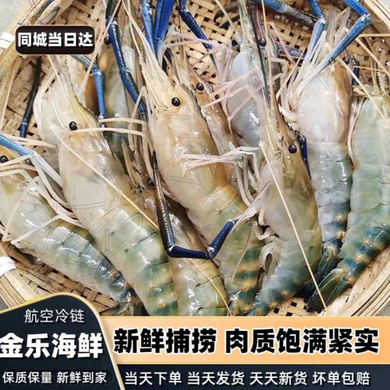 【大号罗氏虾】罗氏虾到家保鲜不保活介意有个别小的勿拍