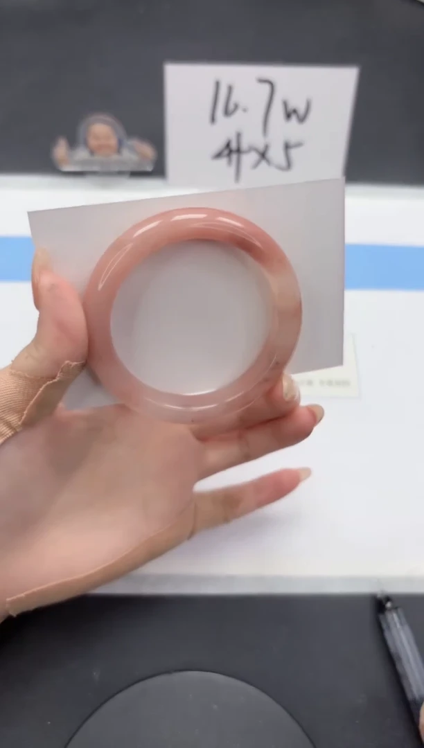 【闪购商品】石英质玉手镯未镶嵌A409-54