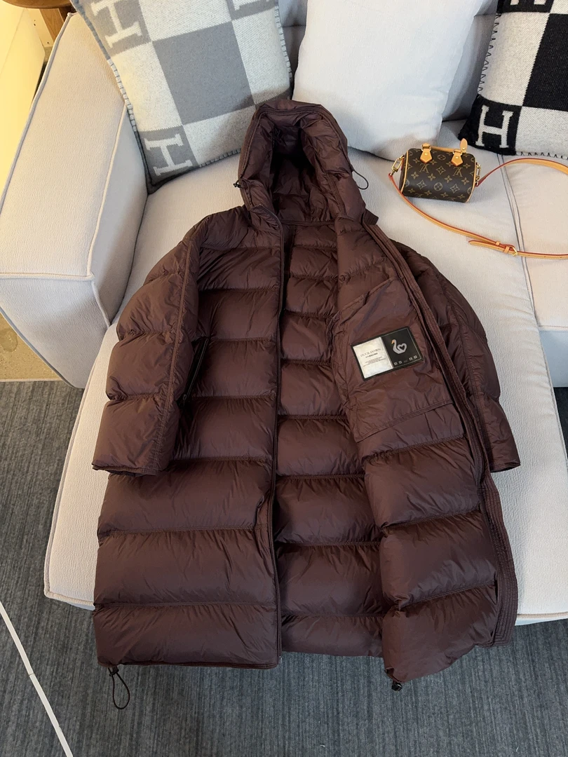 【塔斯曼冰川5.0】无胆充绒0压感蓬松连帽羽绒服88201