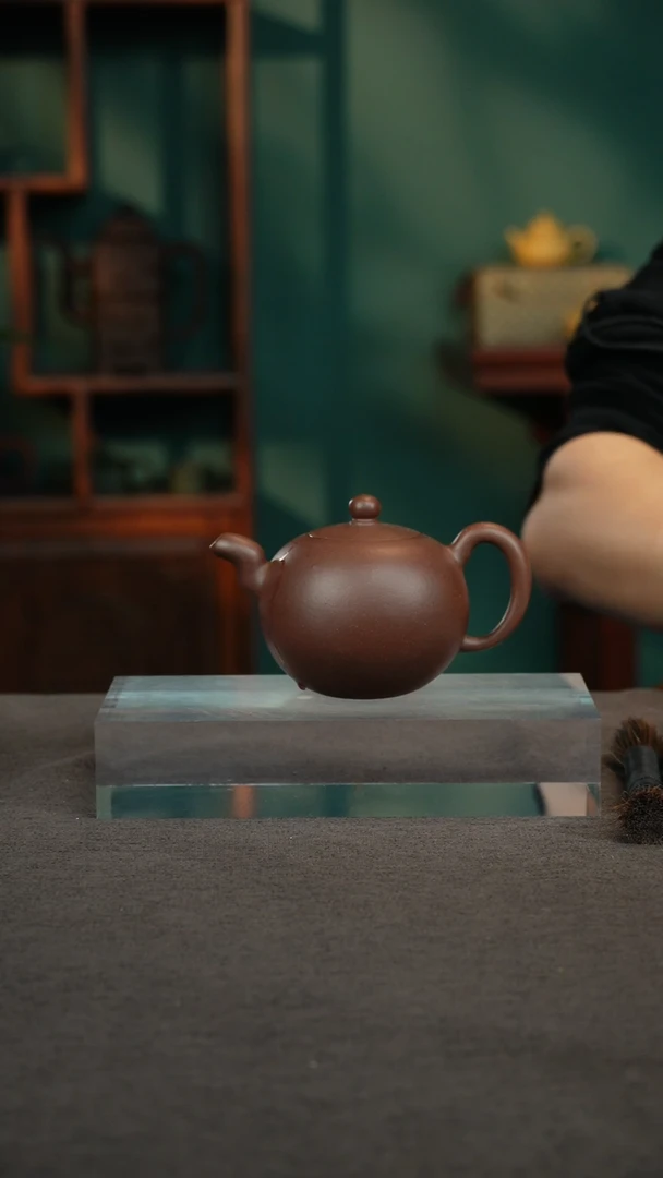 【闪购商品】紫砂茶壶02底槽清一粒珠