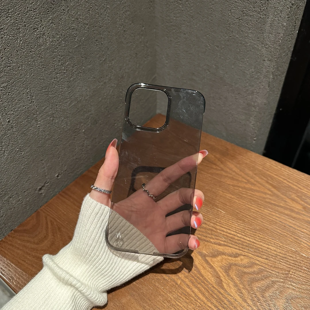 网红苹果13promax手机壳iPhone14无边框11pro超薄12无边框Xs硬壳