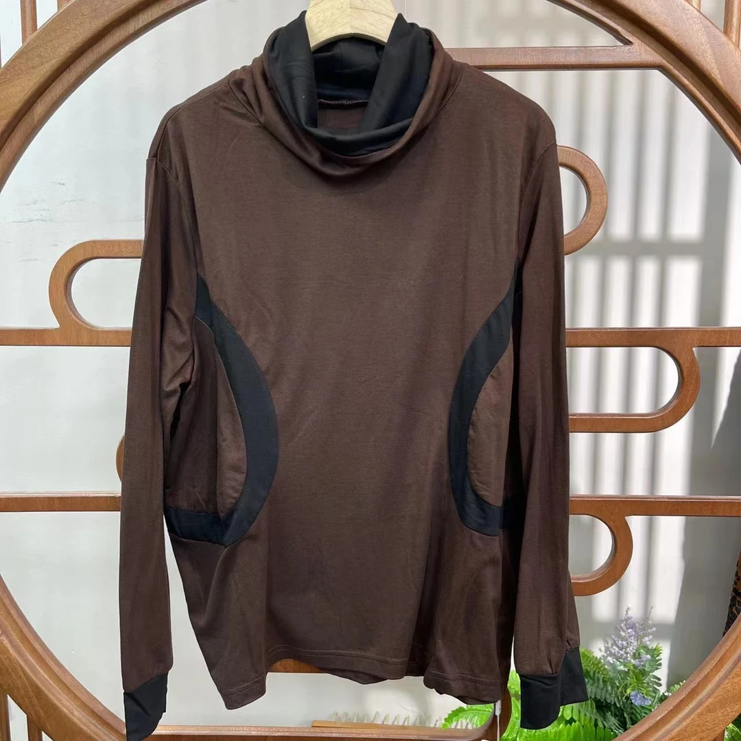 2615新款春秋显瘦简约休闲百搭长袖打底衫