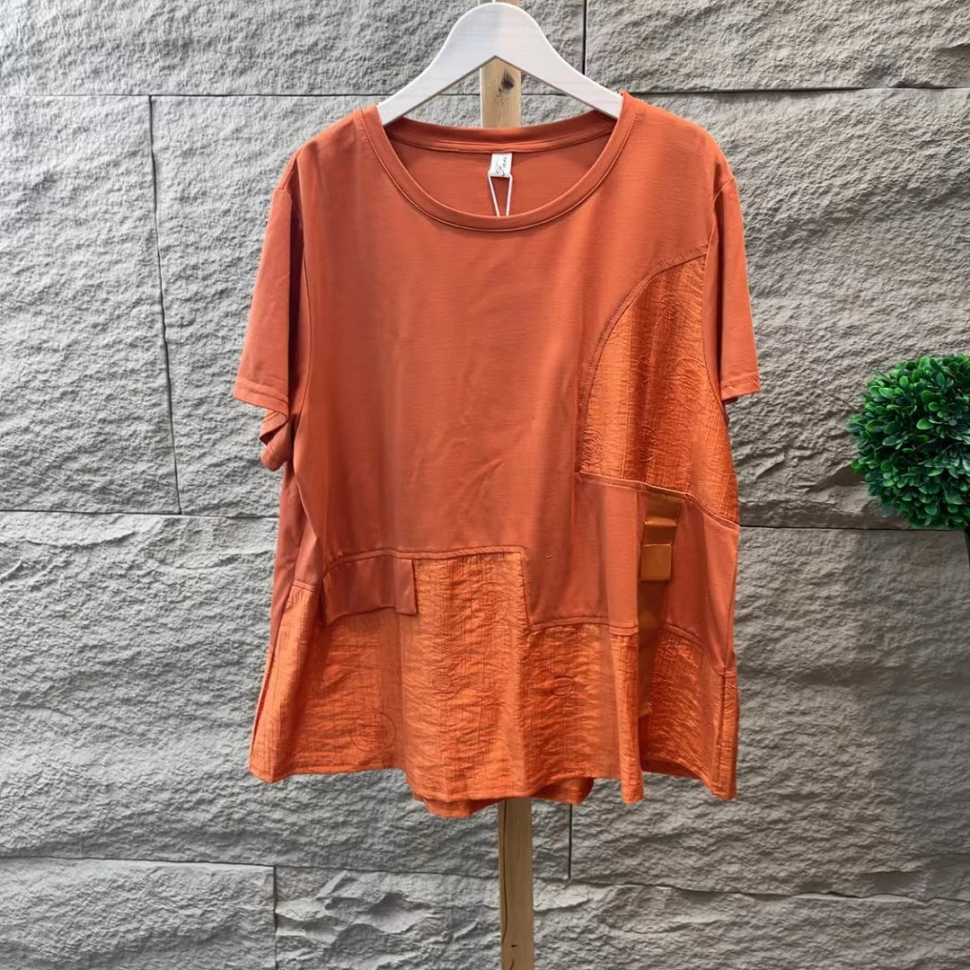 3351新款春夏时尚休闲百搭洋气短袖T恤