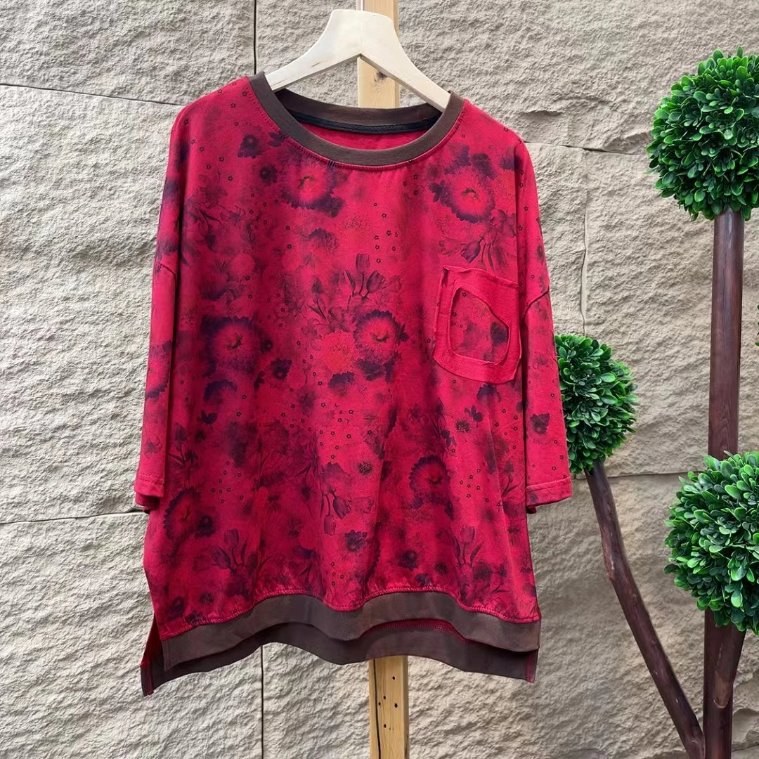 3303新款夏季气质减龄短袖T恤小衫