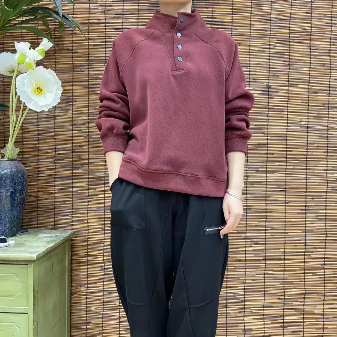 5920新款秋冬休闲百搭时尚气质显瘦立领卫衣