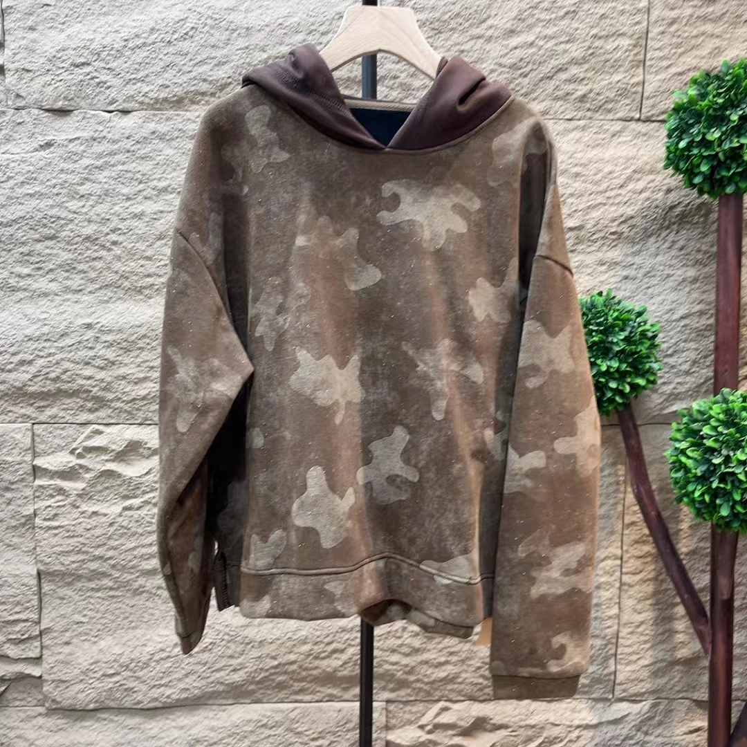 6478新款加绒秋冬休闲时尚流行百搭连帽上衣