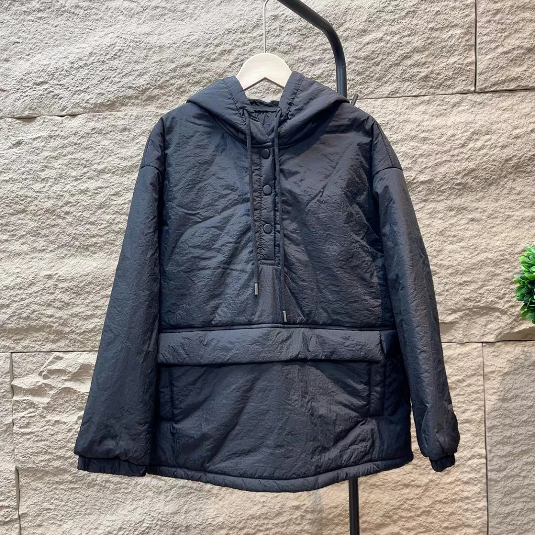 7940新款秋冬休闲百搭减龄显瘦连帽上衣棉服