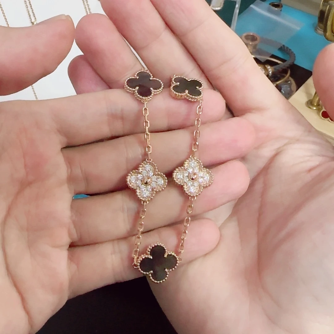 【闪购商品】钻石手链18K金镶嵌