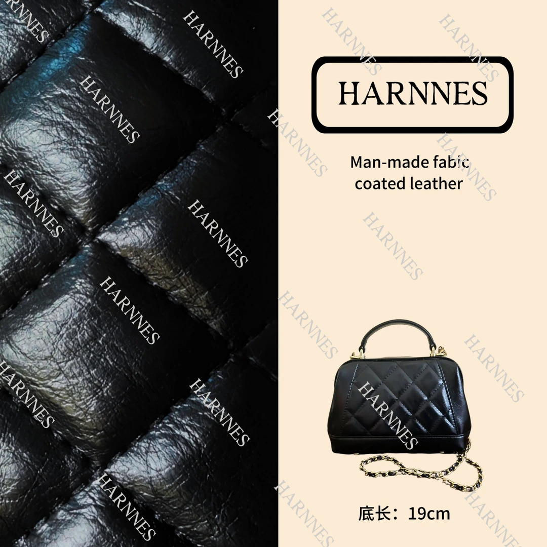 HARNNES/【医生】高定腋下菱格单肩斜挎女包-H-19972019