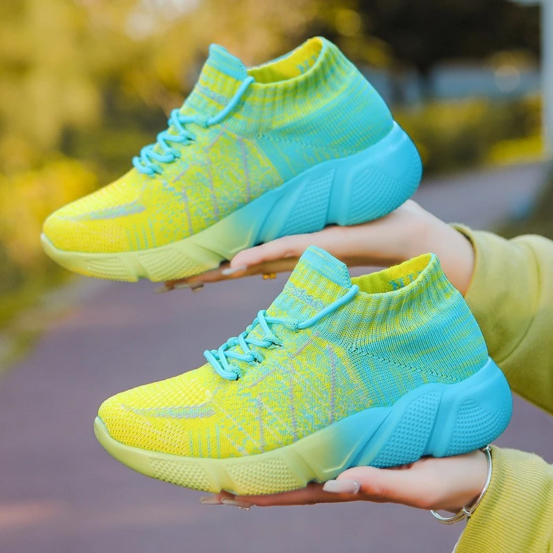 牛霸道百搭跑步鞋健身鞋曳步舞鞋健步鞋广场舞蹈鞋轻便弹力运动鞋