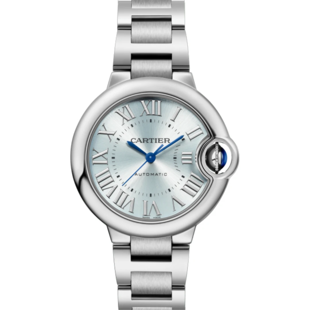 99新 Cartier/卡地亚 蓝气球系列WSBB0062机械33盘