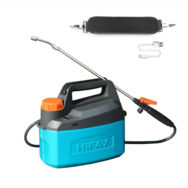 泓霏电动喷壶4L锂电浇水浇花喷药喷花打药喷壶花园菜园院子洒水壶