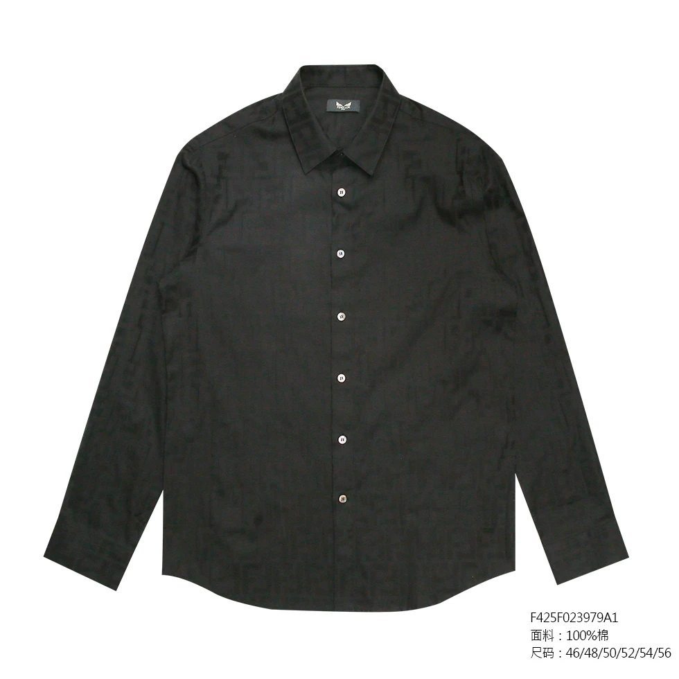 FENDILORFENDILOR小怪兽衬衣男士经典百搭 F425F023979A