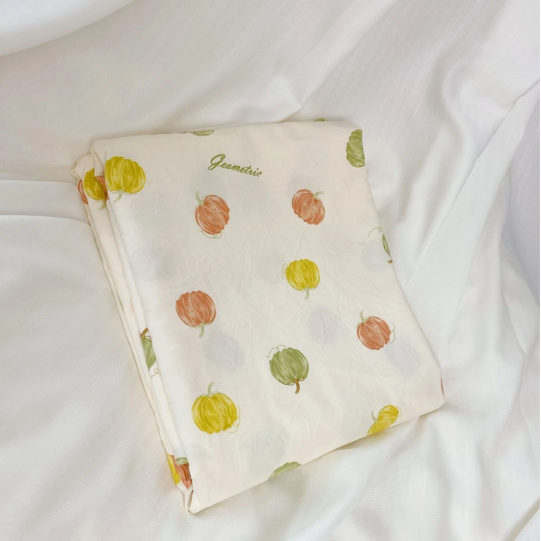 【白底南瓜】床单柔软亲肤细腻呵护精心设计四季可用