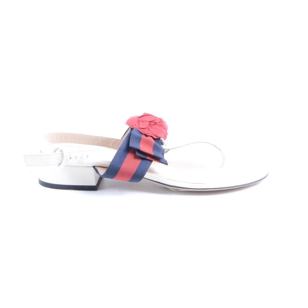 GUCCI/古驰女士带跟凉鞋37