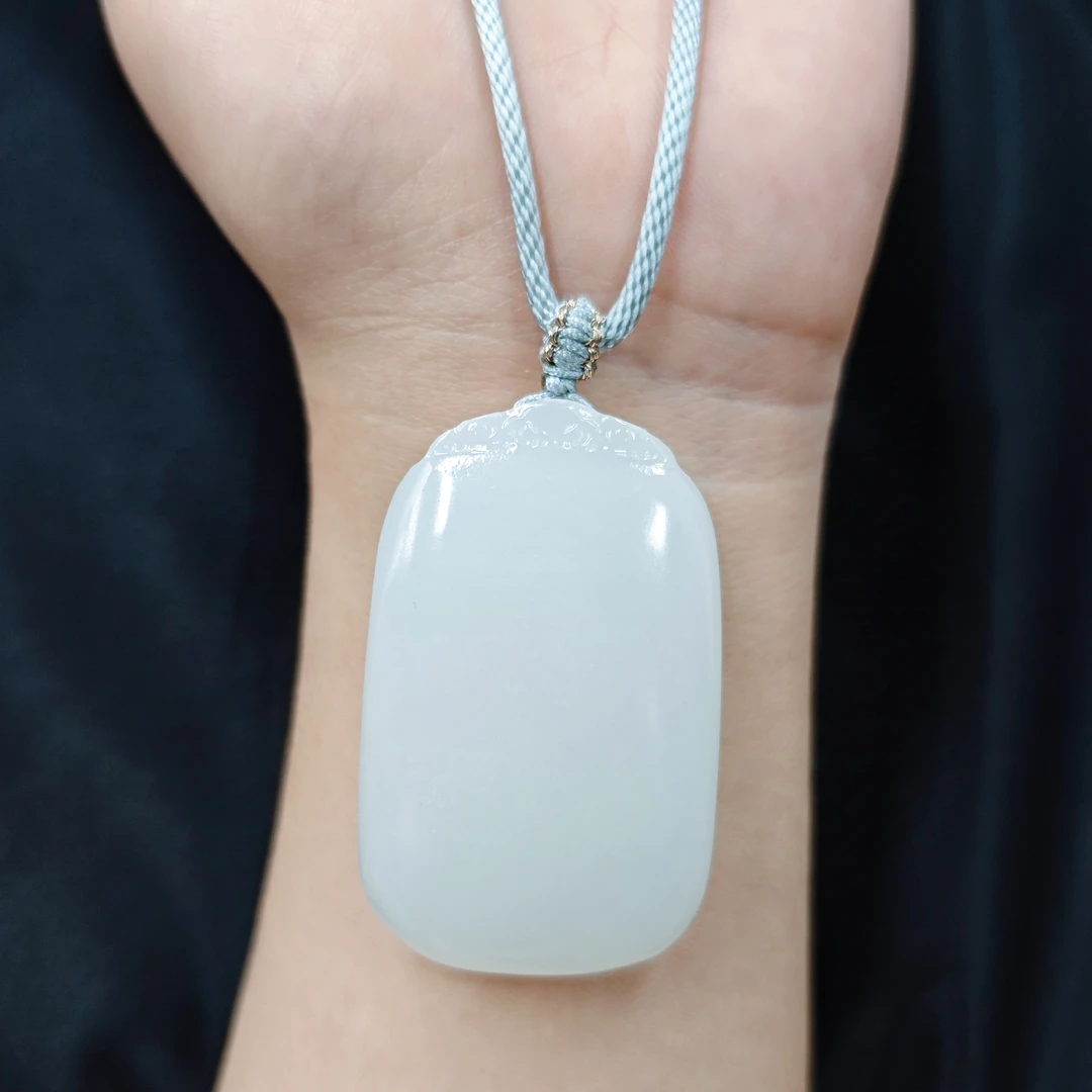 厚桩极白无事牌H01-16赠绳礼盒(多样性发)