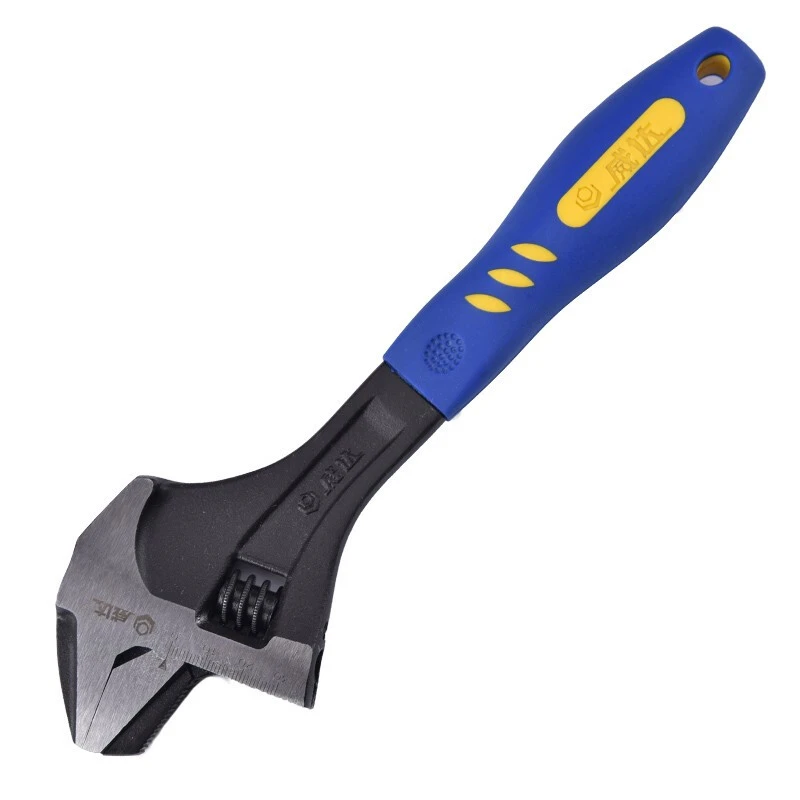 威达多功能管活锤式三用胶柄活扳手敲击活扳手水暖扳手手动工具