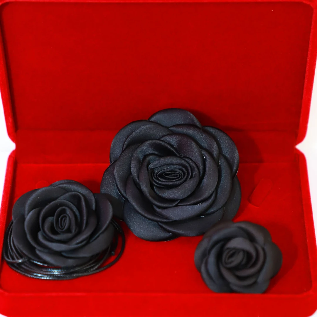 合金胸针 【胡芳华】合金胸针优雅气质女人必备花朵套组