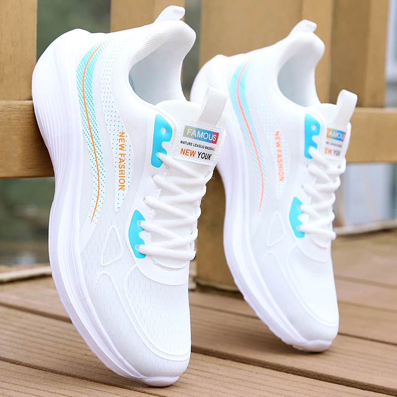 冰丝网面男鞋夏季透气运动鞋男跑步鞋百搭学生轻便网鞋男士休闲鞋