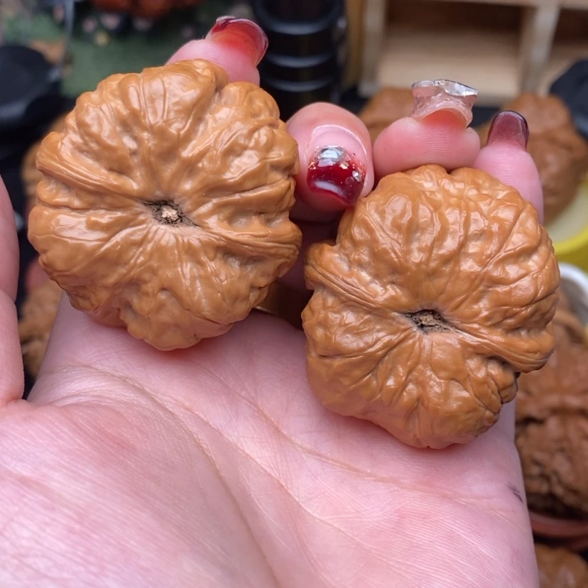 【闪购商品】文玩核桃把件玩*鞋