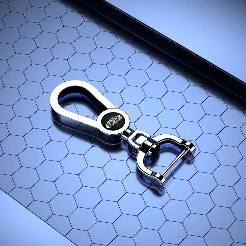 汽车钥匙扣挂件男士多功能配件定制腰挂防丢高档锁匙金属扣挂饰