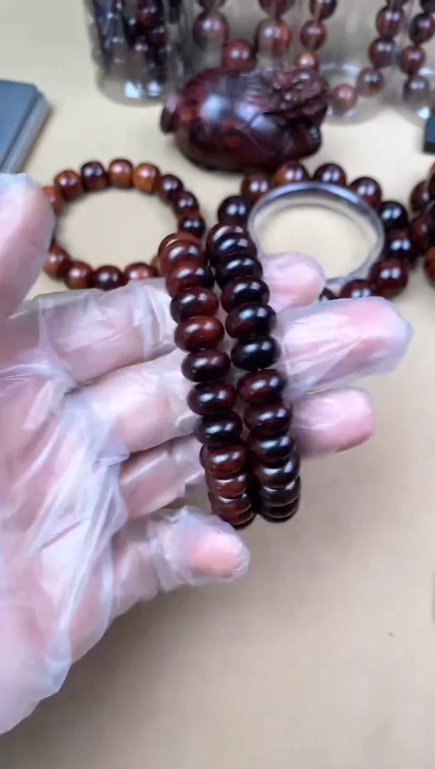 【闪购商品】黄花梨/降香黄檀手串/手链算盘珠 多样发一