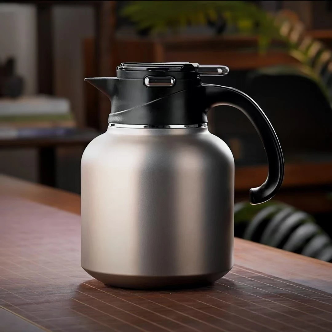 焖茶壶家用陶瓷内胆老白茶焖泡壶大容量茶水分离保温泡茶水壶