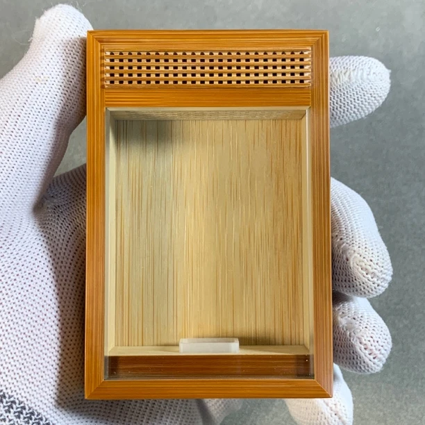 「康字经典」曹自康经典单格朝天窗竹蛉盒金钟盒玉竹盒子