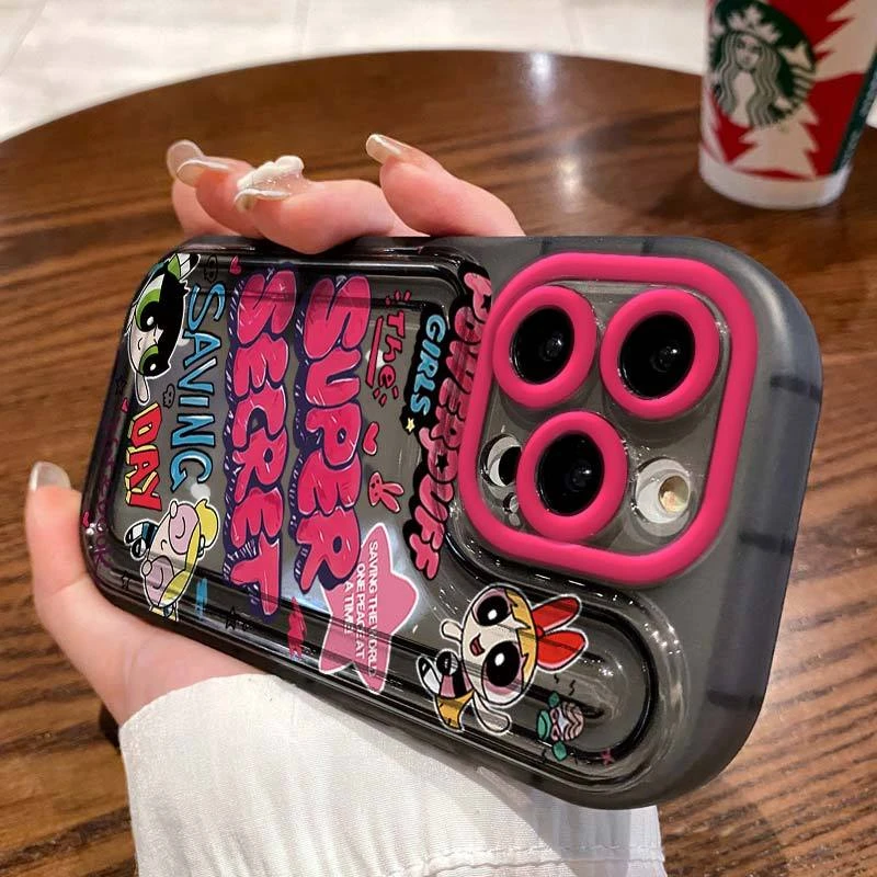 气囊防摔飞天女警苹果14promax手机壳iphone13pro12/11硅胶7p防摔